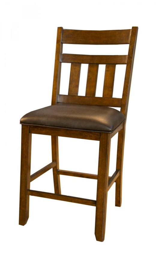 Picture of SLATBACK UPH COUNTER STOOL