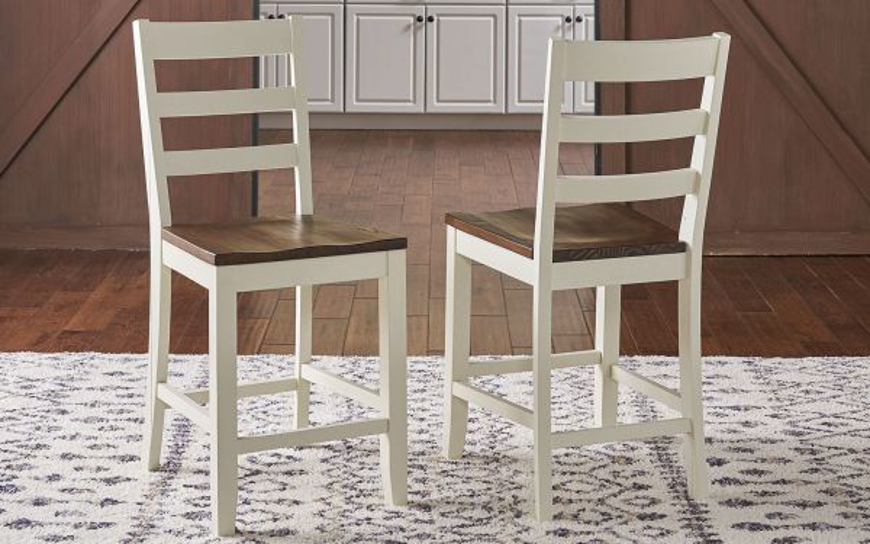 Picture of LADDERBACK COUNTER STOOL
