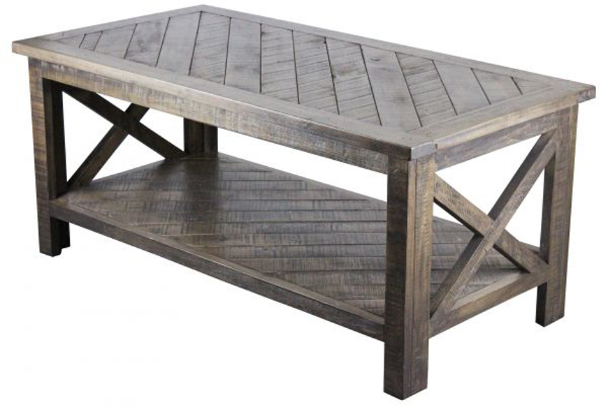 Picture of Rustic Crossboard Coffee Table