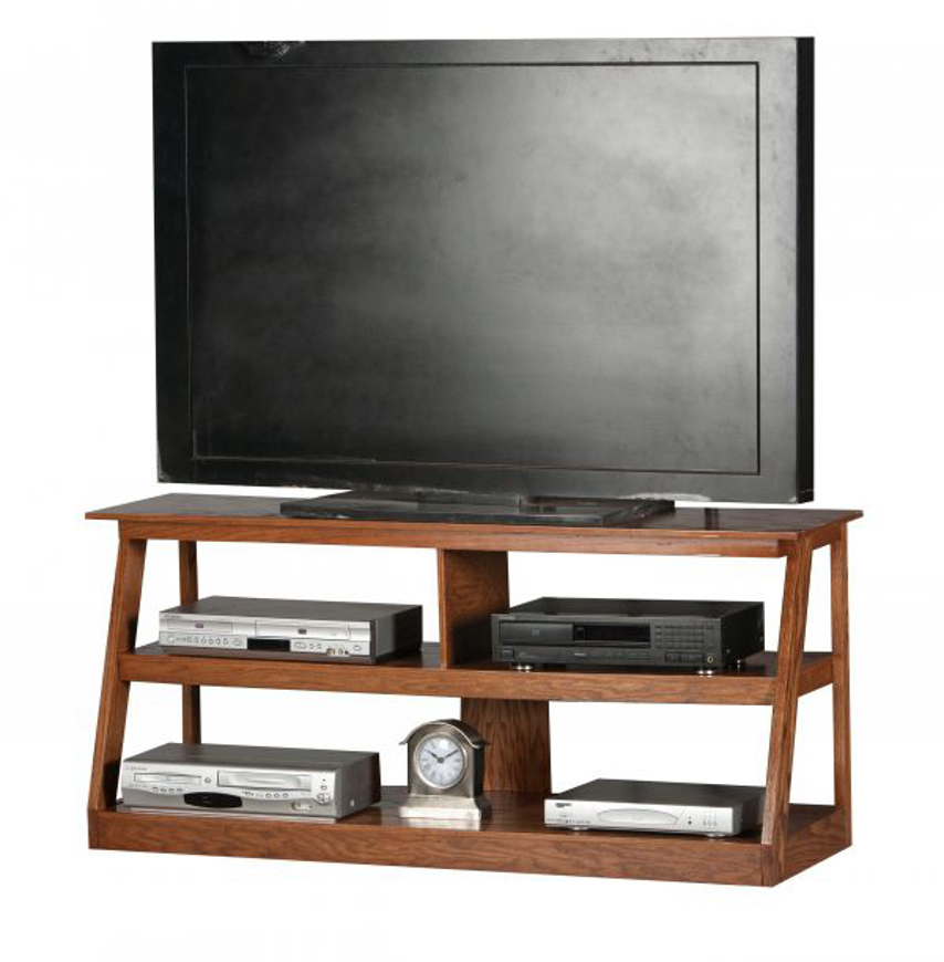 Picture of Oak 55" Open TV Cart