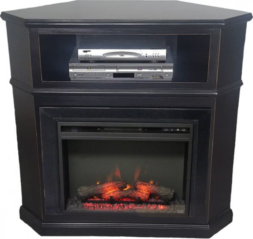 Picture of Poplar Tall Crnr Fireplace TV