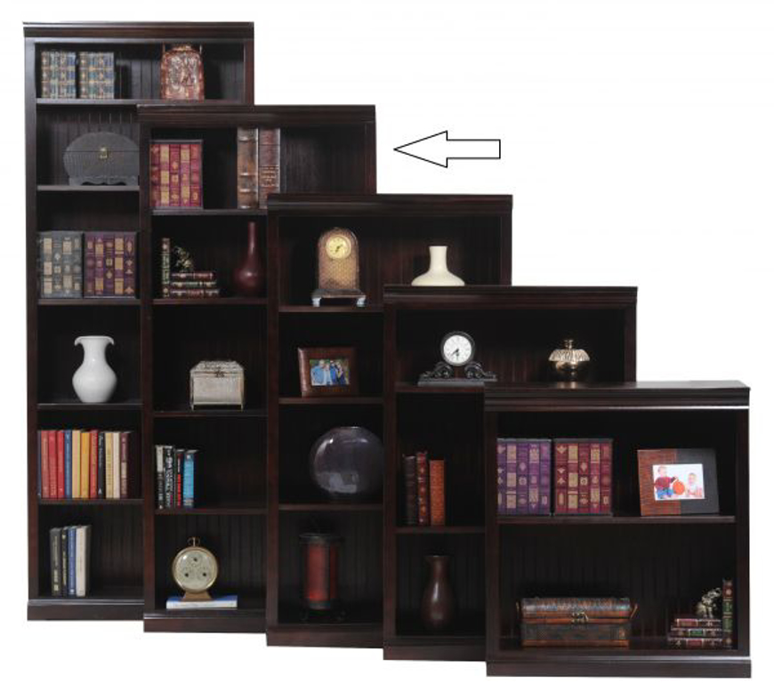 Picture of Poplar 72" Open Bookcase