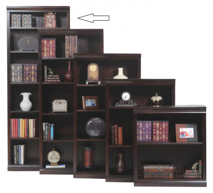 Picture of Poplar 84" Open Bookcase