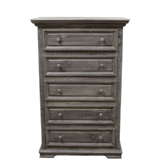 Picture of RUSTIC CHARCOAL GRAY COLISEO CHEST - MD326