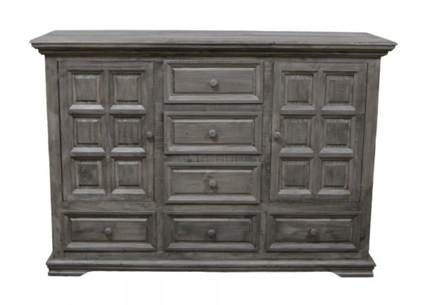Picture of RUSTIC CHARCOAL GRAY COLISEO DRESSER - MD327