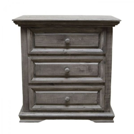 Picture of RUSTIC CHARCOAL GRAY COLISEO NIGHTSTAND - MD329
