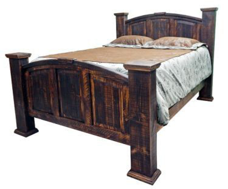 Picture of RUSTIC ECONO MANSION KING BED - MD372