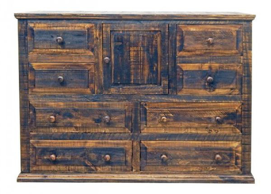 Picture of RUSTIC 1 DRAWER ECONO DRESSER RECLAIM WOOD - MD374