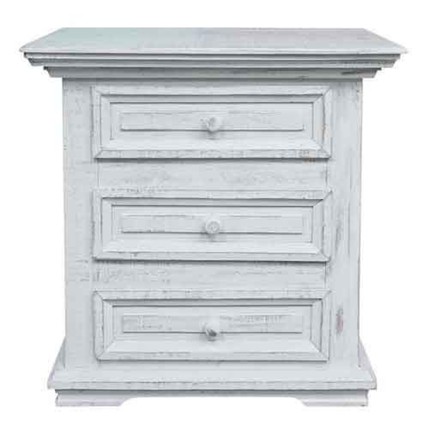 Picture of RUSTIC COLISEO NIGHT STAND WHITE - MD391