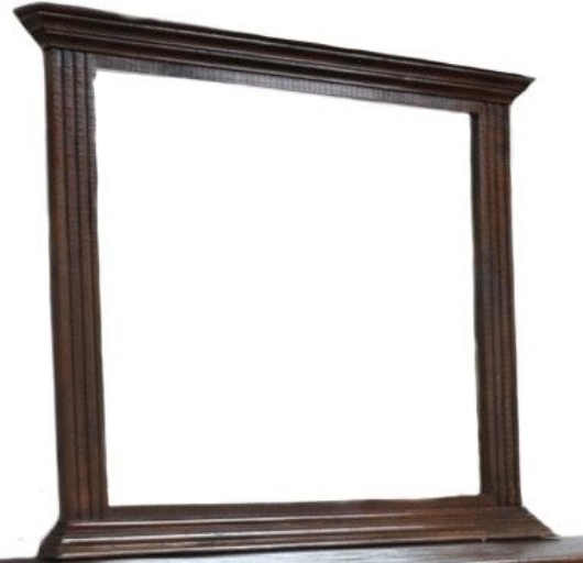 Picture of RUSTIC BROWN COLISEO MIRROR - MD414