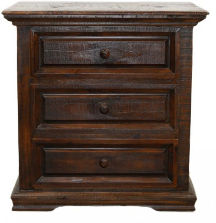 Picture of RUSTIC BROWN COLISEO NIGHT STAND - MD415