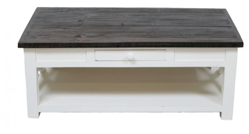 Picture of RUSTIC FARMHOUSE X BRACE COCKTAIL TABLE - MD518