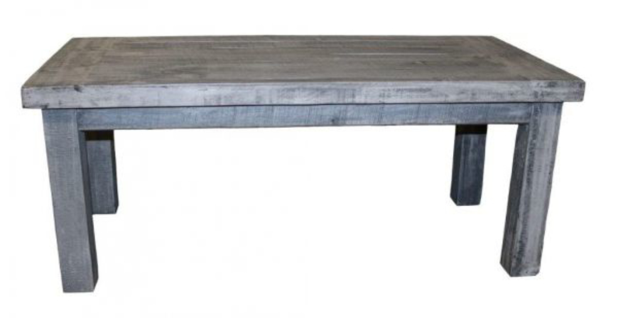 Picture of RUSTIC CHARCOAL GRAY COCKTAIL TABLE - MD555