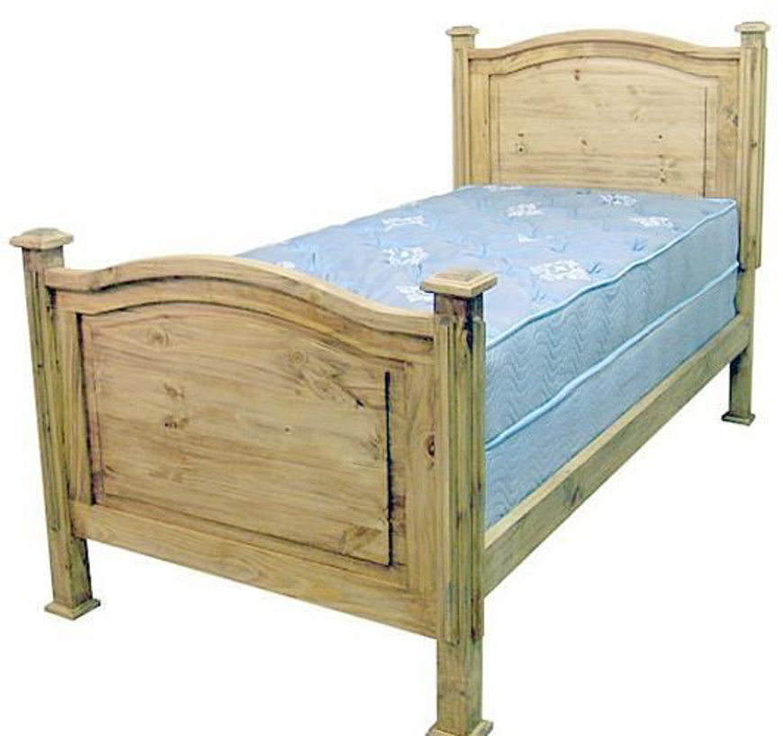 Picture of RUSTIC TWIN BUDGET BED - MD740