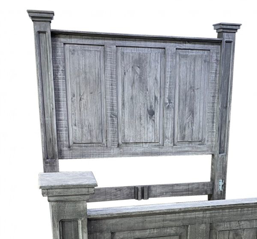 Picture of RUSTIC CHARCOAL GRAY FULL OASIS BED - MD784
