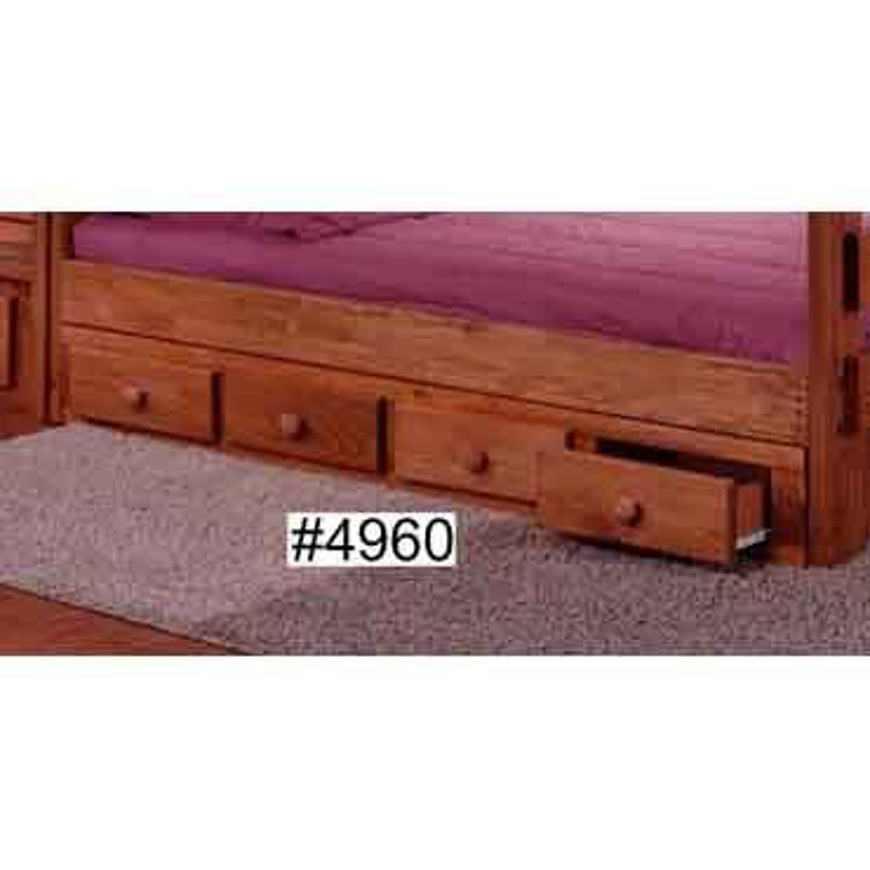 Picture of 4 Drawer Under Bed Unit