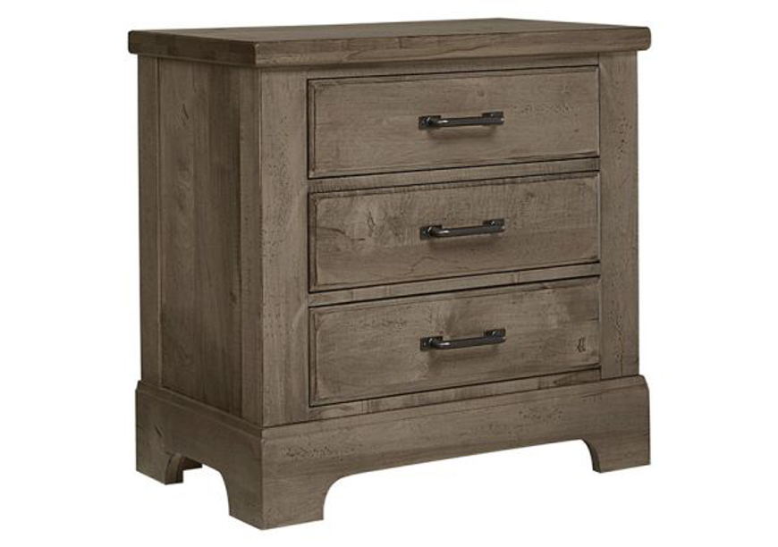 Picture of Cool Rustic Night Stand 3 Drwr