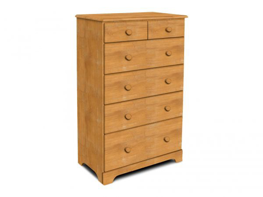 Picture of 6-Drawer Chest 29.5x17x49.5