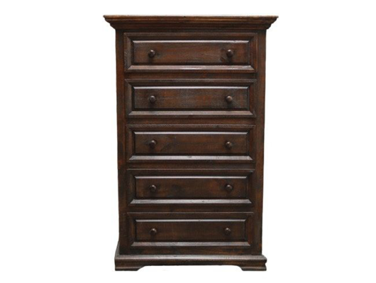Picture of RUSTIC BROWN COLISEO CHEST - MD412
