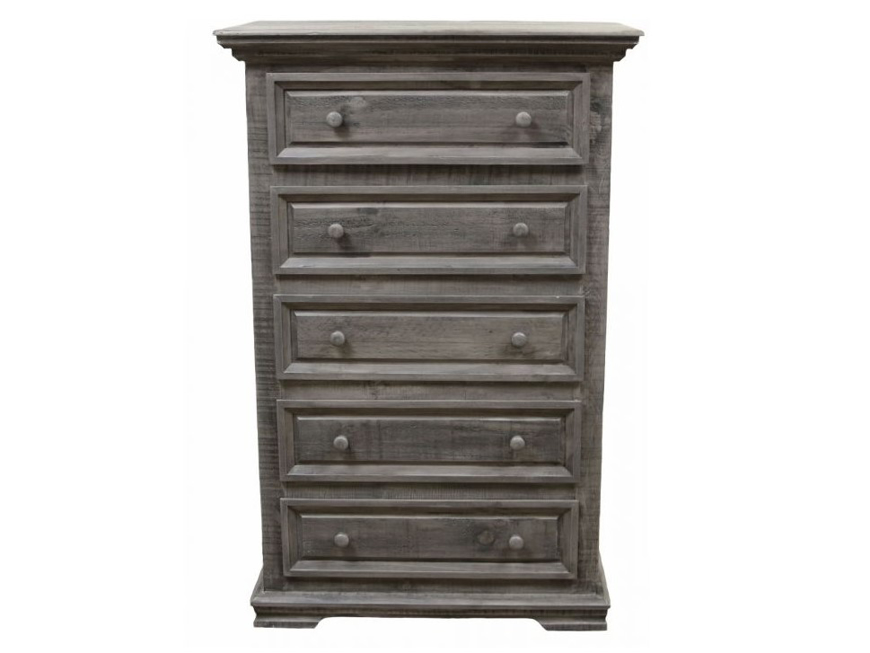 Picture of RUSTIC CHARCOAL COLISEO CHEST - MD292