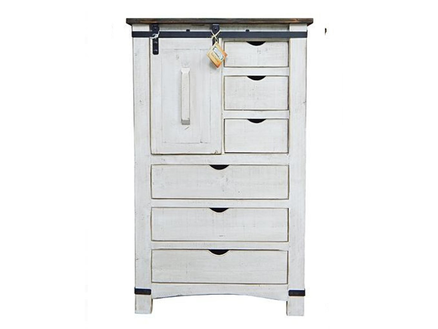 Picture of RUSTIC BARN DOOR CHEST - MD777