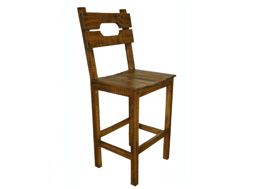 Picture of TOBACCO RECLAIMED 30" STOOL - MD633