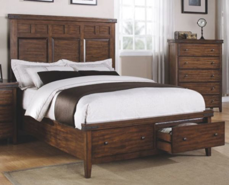 Picture of PANEL STORAGE QUEEN BED