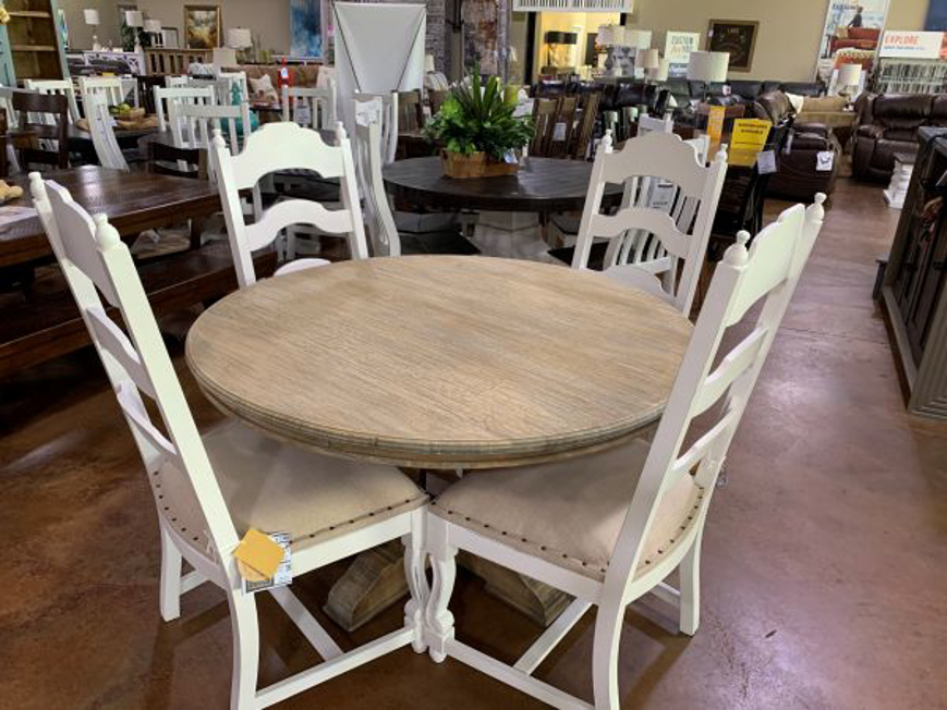 Picture of BARN DINING TABLE AND 4 CHAIRS