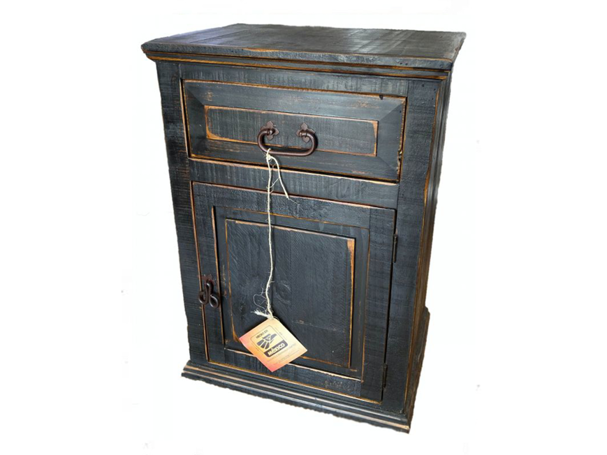 Picture of RUSTIC STONE BROWN NIGHTSTAND - MD77