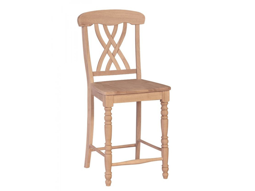 Picture of 24" Lattice Back Stool