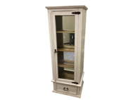 Picture of RUSTIC GUN CURIO CABINET WITH MIRROR - MD505