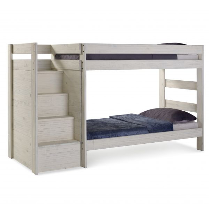 Picture of Twin/Twin Reversible Staircase Bunk Bed