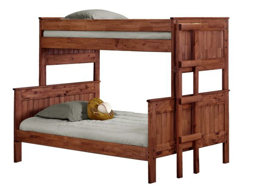 Picture of Twin/Full Stackable Bunk Bed w/Queen Rails