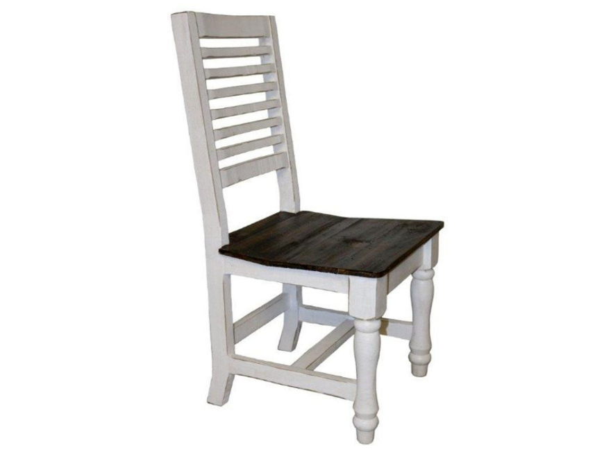Picture of RUSTIC WOOD SEAT COTTAGE CHAIR - MD902