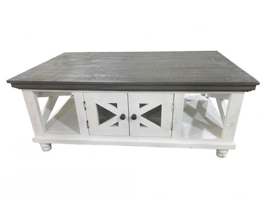 Picture of RUSTIC JET COLORADO COFFEE TABLE - TE130