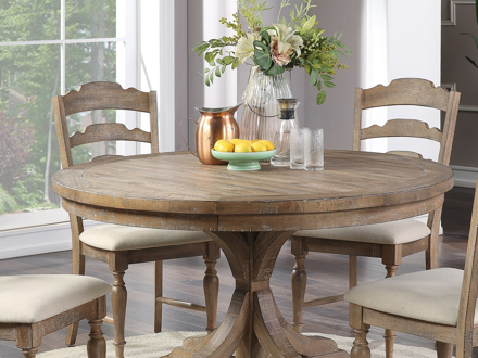 Round table best sale dining suites