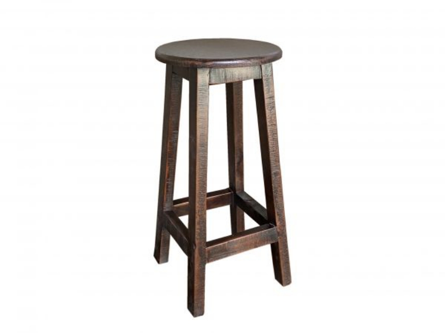 Picture of RUSTIC COUNTER STOOL - WO180