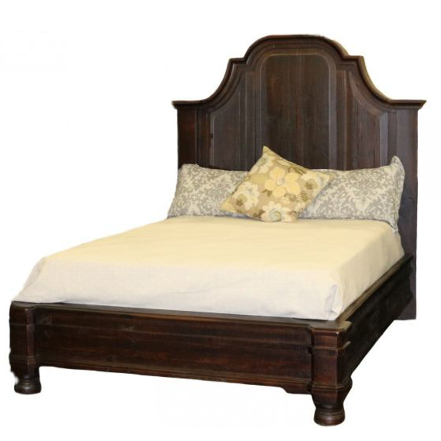 Picture of RUSTIC MARLA KING BED - ROASTED COFFEE - WO399