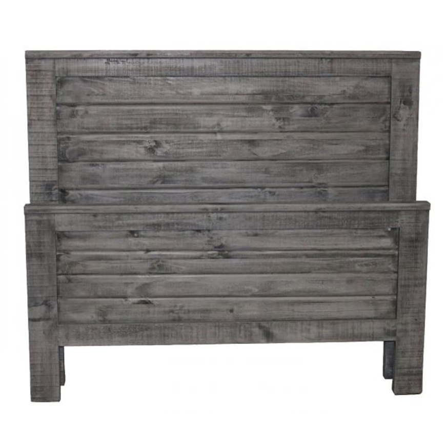 Picture of RUSTIC STRAIGHT TOP GRAY RANCH KING - MD797