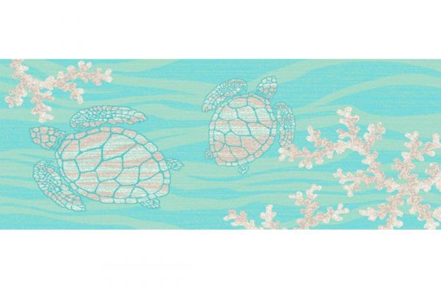 Picture of SEA20602 20X44 - Seaside - Turtle Coral