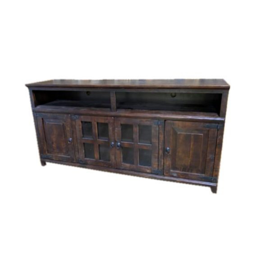 Picture of RUSTIC ENTERTAINMENT CONSOLE COFFEE - WO58
