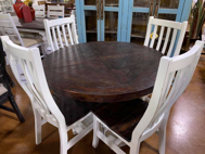 Picture of 47 IN ROUND RUSTIC TABLE & 4 CHAIRS - WO491