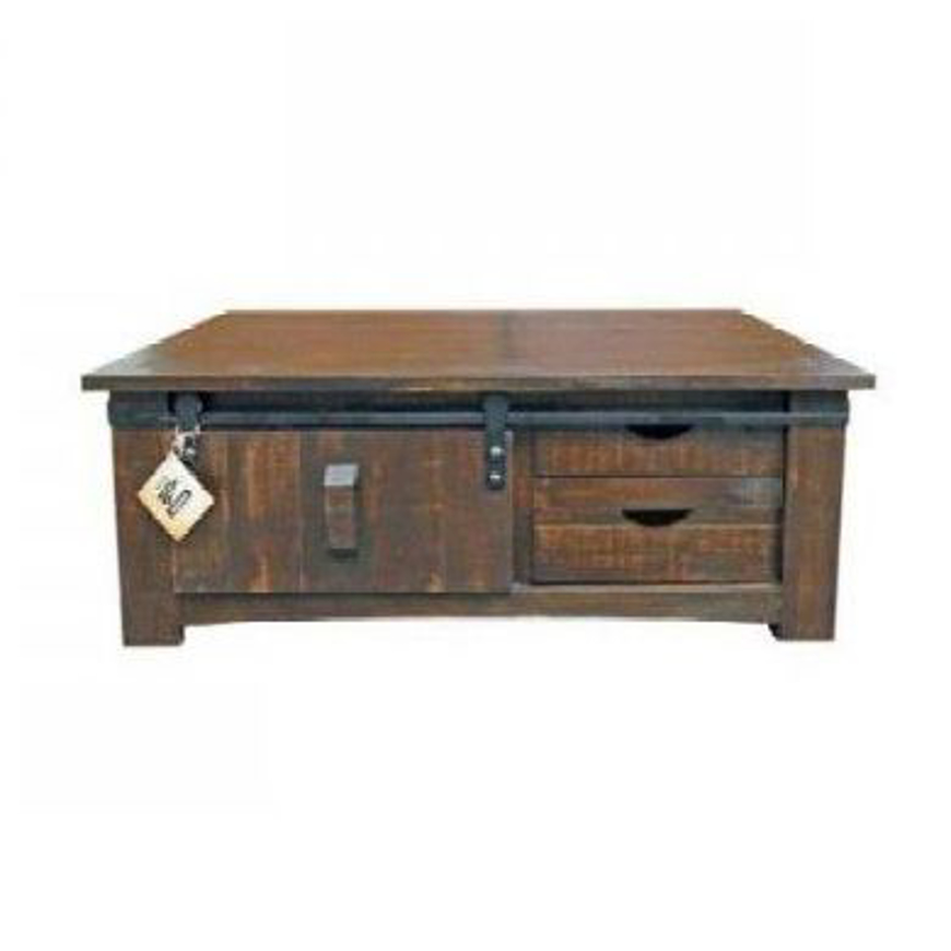 Picture of RUSTIC BARN DOOR COCKTAIL TABLE - MD991