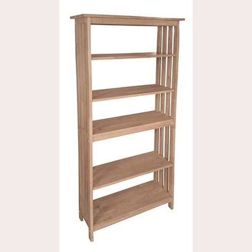 Picture of Mission Bookcase 30x12x72"
