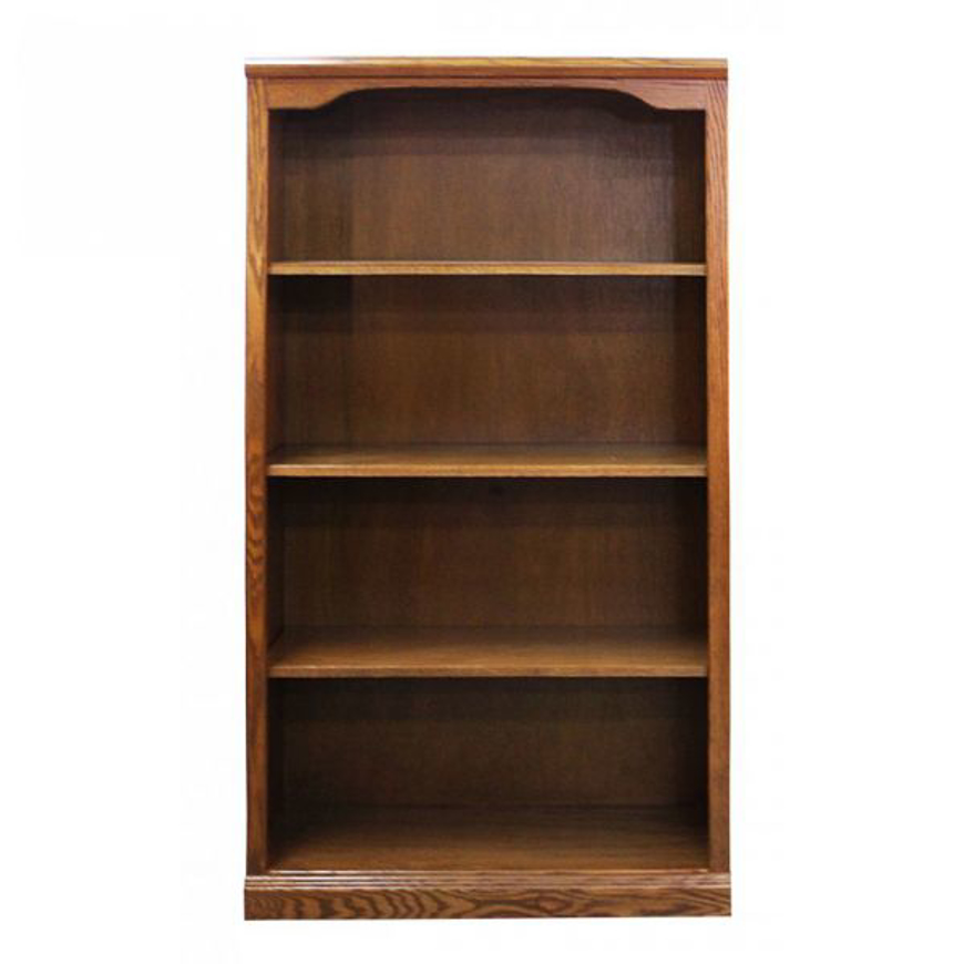 Picture of Oak 60" Open Bookcase