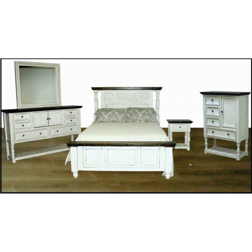 Picture of RUSTIC MOUNTAIN LAKE QUEEN SET - MD1375