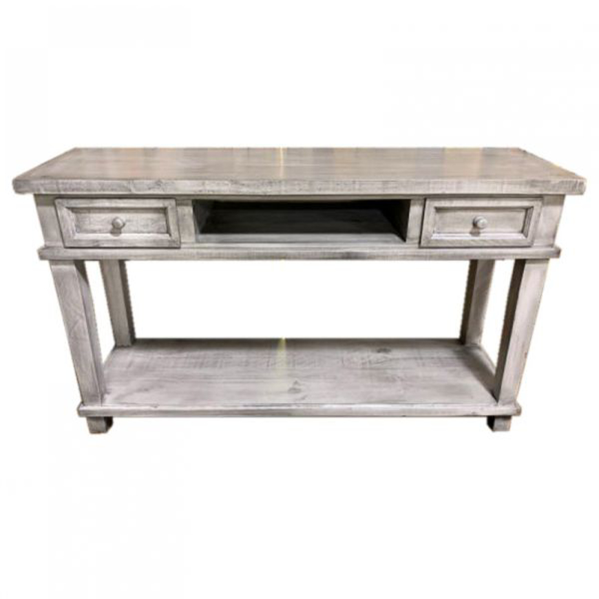 Picture of RUSTIC SOFA TABLE/ENTERTAINMENT CONSOLE - TE229