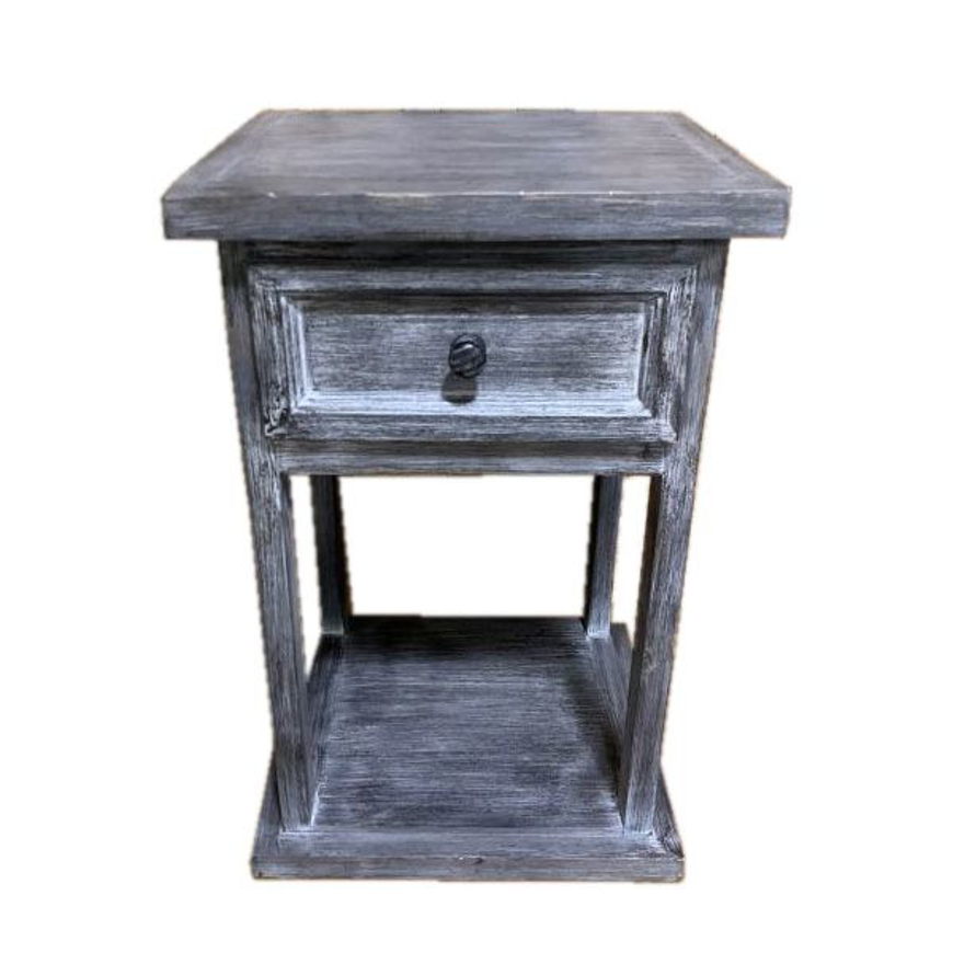 Picture of RUSTIC 1 DRAWER NIGHT STAND - TE219