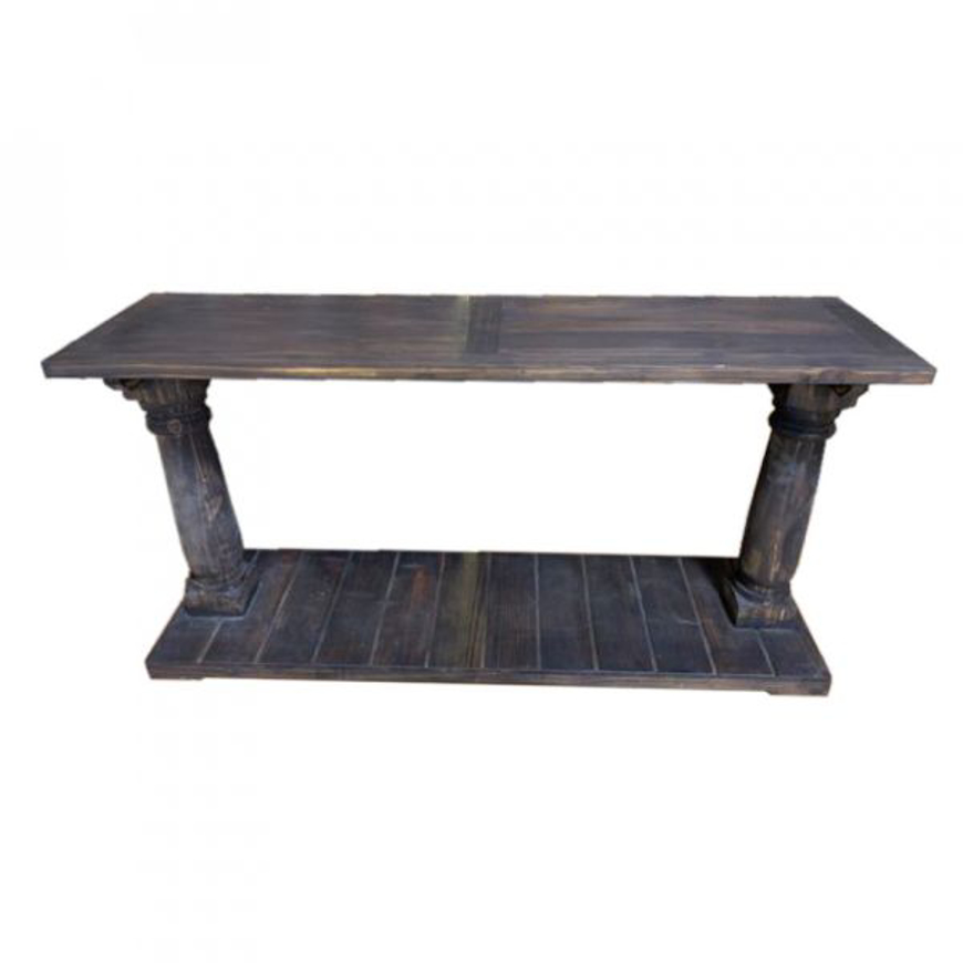 Picture of RUSTIC SOFA TABLE/ENTERTAINMENT CONSOLE - TE223
