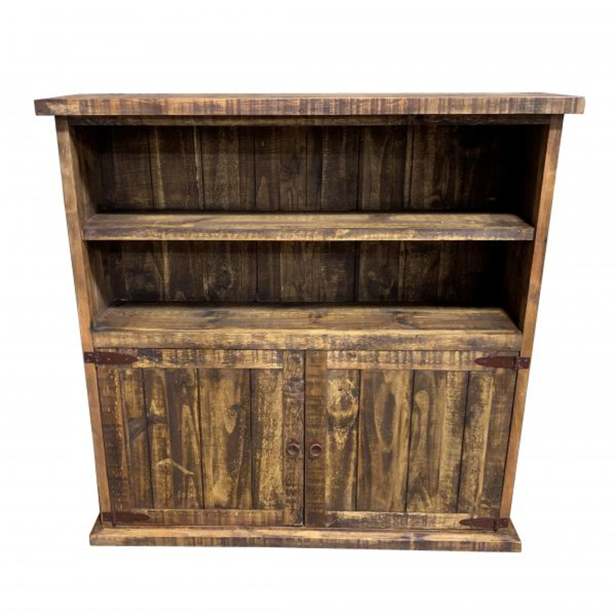 Picture of RUSTIC HONEY ROUGH SMALL BOOKCASE - TE193